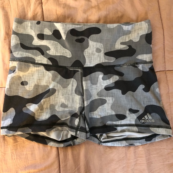 Adidas booty shorts // higher waisted - Picture 1 of 3